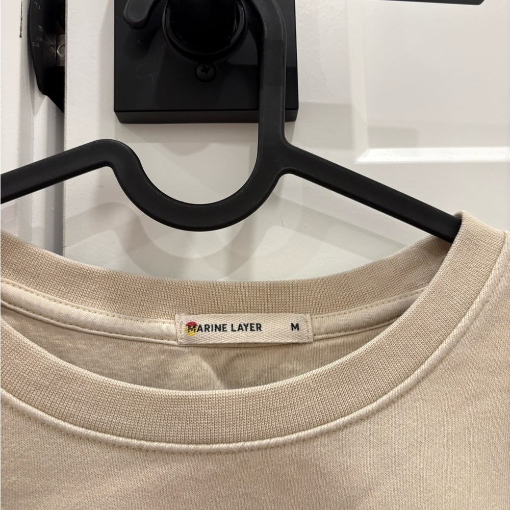Marine Layer Enya Puff Sleeve Sweatshirt - Picture 3 of 7